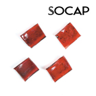 Original SO.CAP. Keratin-Rebonds rot 25 Stück