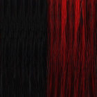 Original SO.CAP. Hair Extensions glatt #1b/Hot Red- bicolour