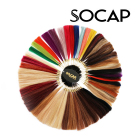 Original SO.CAP. Farbring Echthaar - 50 Farben
